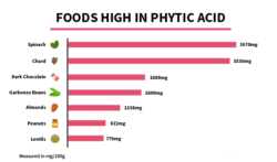 Phytic Acid Food Chart